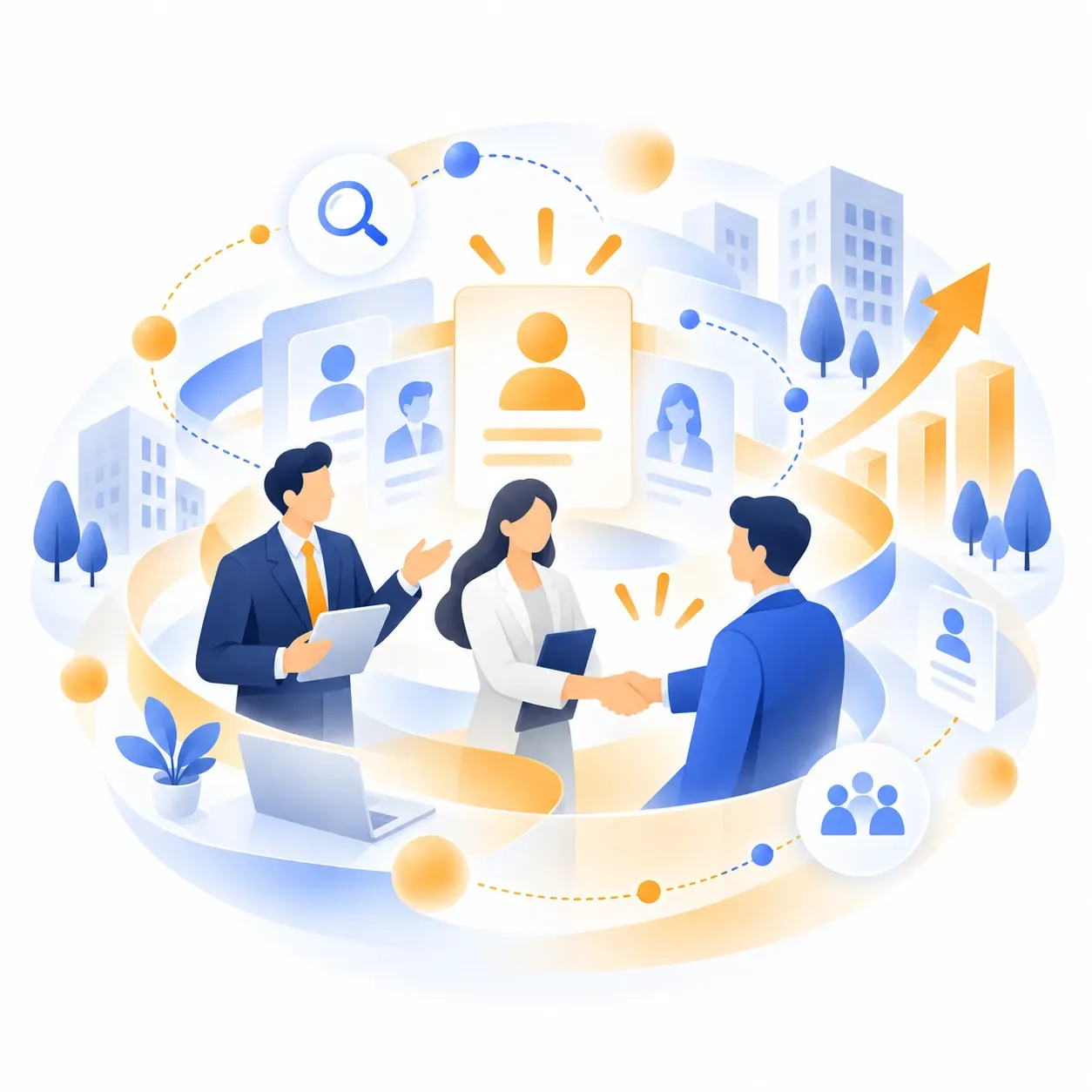 採用支援事業のイメージ